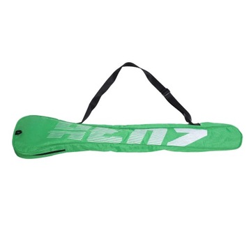 Torba na kije do lacrosse Zielona, mieszcząca 3 kije. Torba do ST