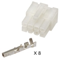 Купити Штекер типу mini-fit 8-pin, фото thumb