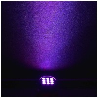 ЛАЗЕРНЫЙ ДИСКОТЕЧНЫЙ ПРОЕКТОР-РЕФЛЕКТОР КОЛОРОФОН LED PAR RGBW 9x10 Вт LED