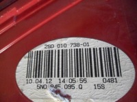 Лампа задня vw tiguan 11- 5n0945095q ліва Київ, фото thumb