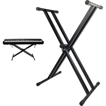 MOZOS STATYW POD INSTRUMENTY KLAWISZOWE KEYBOARD STAND STOJAK NA PIANINO