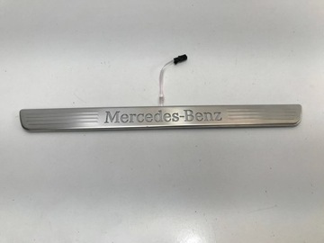 фото thumb №1, Mercedes a класс w177 v177 2022 планка накладка порога led перед a1776809905