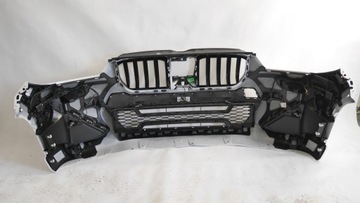 фото thumb №9, Bmw x1 u11 бампер перед м-пакет комплектний pdc радари колір a300