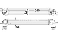 фото thumb №2, Mahle ci 375 000p радіатор повітря наддувний