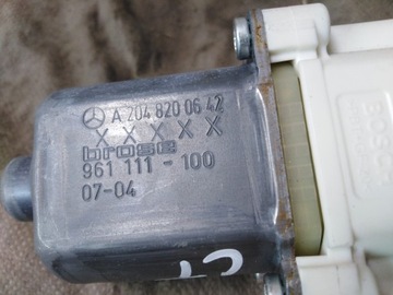 фото thumb №5, Mercedes c w204 двигунчик скла лівий зад 07r євро