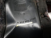 фото thumb №6, Захист панелі консолі mercedes-benz c w203