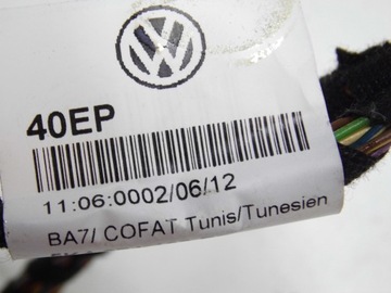 фото thumb №8, Джгут двері 5k4971120ep vw golf vi 5 двері 2012r. ліва передня європа