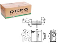 Купити Depo інтеркулер dacia renault megane, фото thumb