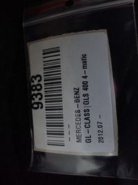 фото thumb №12, Оббивка кришки багажника mercedes gls ii x166 3.0 17r a1667404100 9383