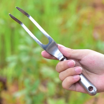 Ręczny chwastownik, ręczne narzędzie ogrodowe, ręczne przenośne grabie ogrodowe o dużej wytrzymałości