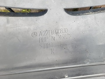 фото thumb №7, Підкрилок праві перед mercedes w221 s320 оригінал комплектні