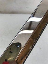 Tesla x молдинг ущільнювач хром двері правий перед Недорого, фото thumb