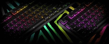 МЕХАНИЧЕСКАЯ КЛАВИАТУРА DREAMKEY С КОРИЧНЕВОЙ RGB СВЕТОДИОДНОЙ СВЕТОДИОДНОЙ КЛАВИАТУРОЙ