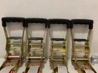 Ремни транспортный 3 крюки dwupalczaste узкие красные с колодка 4t/3m/50 z2 в Украине, фото thumb