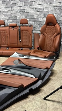 фото thumb №7, Сиденья комплектный средство обшивки диван m power bmw f97 x3m g01 x3 tartufo