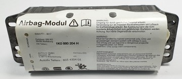 фото thumb №1, Подушка подушка безпеки пасажира vw golf v 1k0880204h