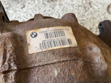 BMW X5 E70 LCI 3.0d Most dyfer tylny 3.15 7590911
