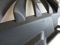 фото thumb №5, Решётка радиатора, решётка радиатора, решётка радиатора mitsubishi l-200 правая 518,