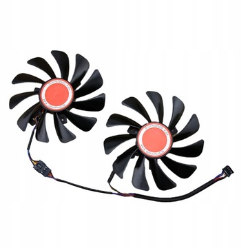 Вентилятор видеокарты для XFX RX580 RX584