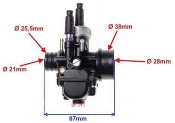 КАРБЮРАТОР SPORT PHBG 21 TUNING MINARELLI AM6 50-80см3