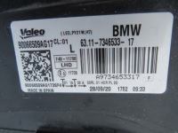 Фара левая bmw x1 f48 обычная h7 led 7346533-17 с Разборки, фото thumb