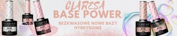 CLARESA BASE POWER БЕСКИСЛОТНАЯ СТРОИТЕЛЬНАЯ БАЗА 08 РУМЯНА С ЭФФЕКТОМ УЛИТКОВ ДЛЯ ГУБ