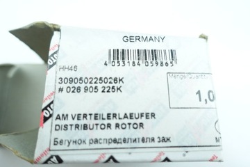 фото thumb №9, Контактний палець розподільник запалювання automega 150029910 audi, vw.1.415.099r