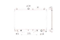 фото thumb №1, Nrf радиатор двигателя toyota previa 2.4 02.00-02.0