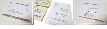 BONY PODARUNKOWE UPOMINKOWE voucher ŚWIĄTECZNE KOPERTA PAKIET 25 SZTUK