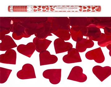 RED HEARTS Трубка для стрельбы конфетти 80см
