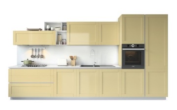 Okleina Meblowa 50 x 100 cm Kremowy Połysk