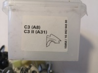 Набор клипсы штифты заклёпки крыла citroen c3 с Разборки, фото thumb