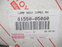 фото thumb №12, Лампа задняя правый toyota avensis 99-03 81550-05080