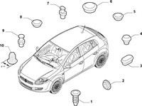 фото thumb №1, Заглушка bravo stilo 159 delta 01-14