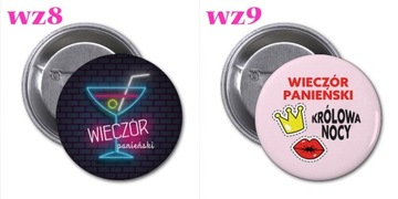 PRZYPINKA NA WIECZÓR PANIEŃSKI PANNA MŁODA IMIĘ