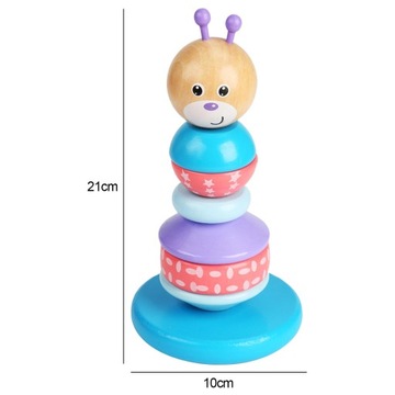 Stacker Set Układanie puzzli
