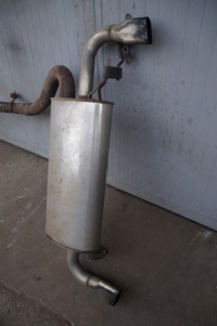 фото thumb №1, Volvo s60 ii v60 lift гаситель конечный выхлоп 2 насадки хром