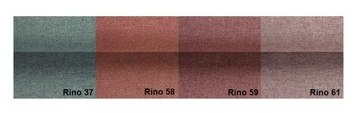 ТКАНЬ RINO, ПРОЧНАЯ, С ГИДРОФБИЧЕСКИМ ПОКРЫТИЕМ, 25 ЦВЕТОВ.