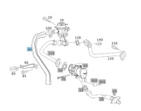 фото thumb №2, Mercedes-benz оригинальный номер a2711410783 радиатор, система охлаждение двигателя