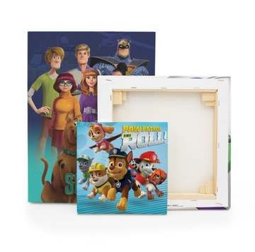 Obrazy na ścianę Psi Patrol Paw Patrol On A Roll obraz na płótnie 30x30 cm