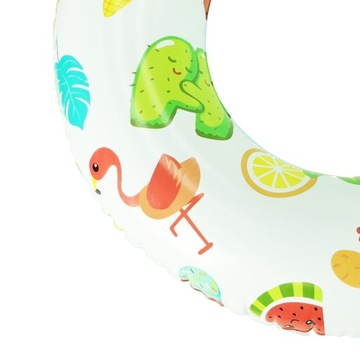 Koło do pływania dmuchane dla dzieci flamingi 3-6lat 60kg BESTWAY 36014