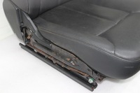 фото thumb №12, Mercedes gl x164 сидіння лівий przed liftem czarna шкіра білий nić