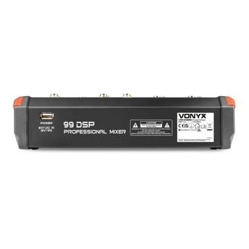 VM-KG06 BT DSP USB 6-канальный аудиомикшер Vonyx