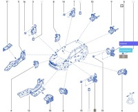 фото thumb №12, Петля двері лівих передніх верхній renault austral 804018984r