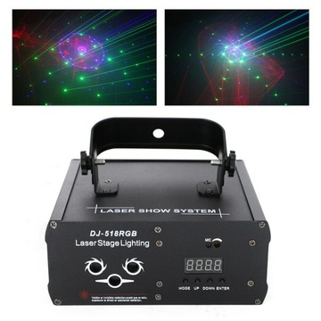 3 глаза RGB DMX диско-сценический светильник 100M