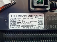 фото thumb №10, Спидометр виртуальный cockpit капот приборы vc audi a4 a5 b9 8w5920790e 32km