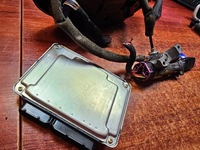 фото thumb №12, Набор иммобилайзер стартовый бортовой компьютер приборы vw passat b5 01' 2.5tdi 0281010447