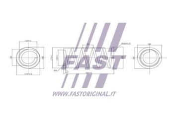 фото thumb №6, Fast пружина підвіска fiat scudo 07 перед 1.6j