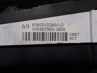 фото thumb №7, Toyota yaris 1.4 d4d 2007r спідометр  / прилади / спідометр 838000d690