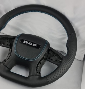 фото thumb №5, Руль daf xf106 срезанная obszycie декоры модификации